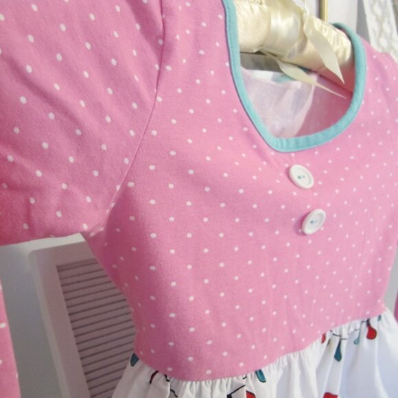 Eleanor Rose Girl's Holiday Christmas Tunic Top Size 6-7 EUC - Picture 4 of 5